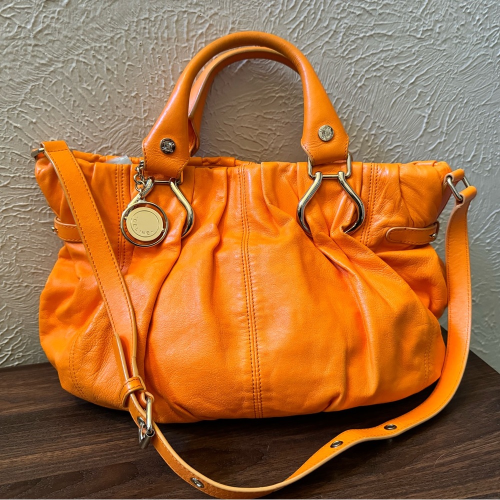 Celine Leather Hobo with COA
